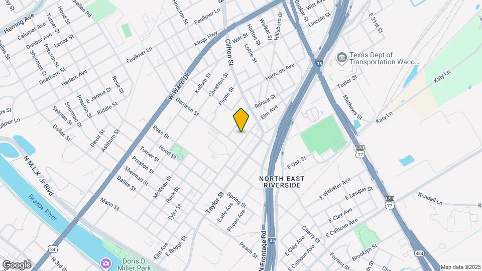 1120 Elm Ave Map and Location Details