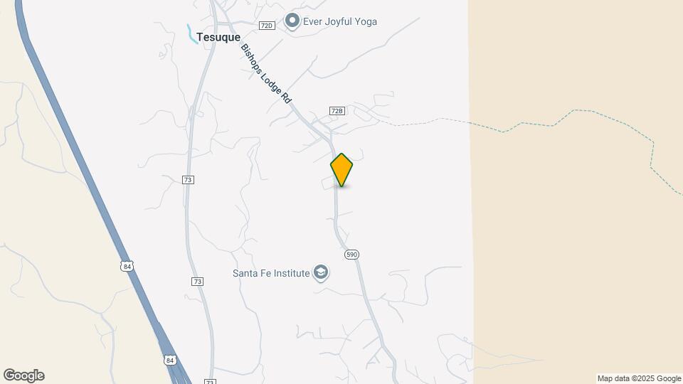 1489 Bishops Lodge Rd Map and Location Details