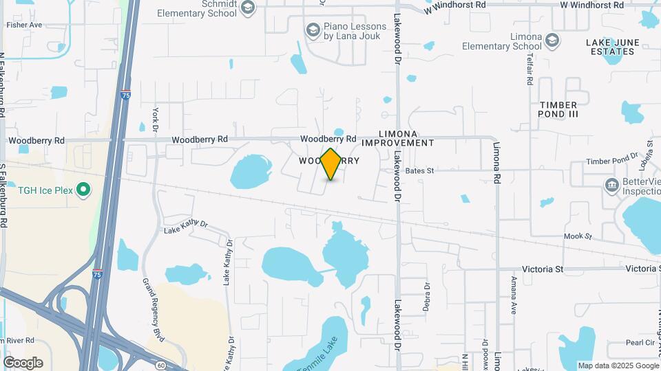 721 Straw Lake Dr Map and Location Details