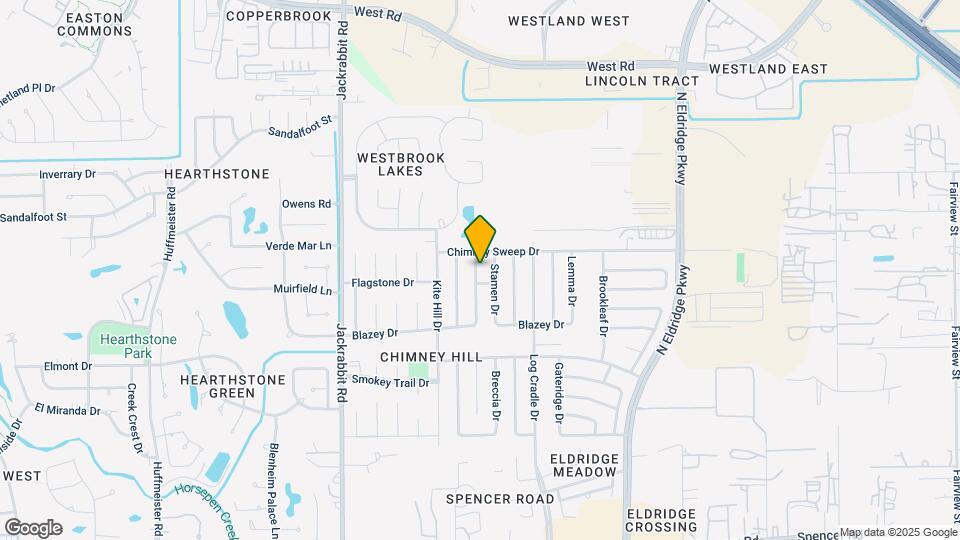 7610 Weatherhill Ln Map and Location Details