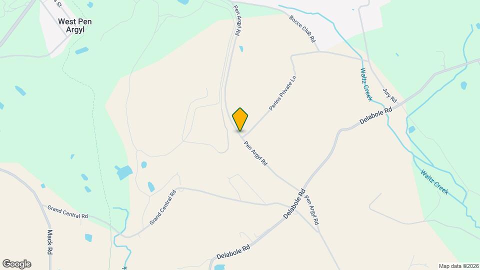 1946 Pen Argyl Rd Map and Location Details