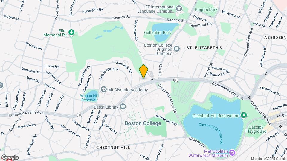 39 Commonwealth Ave, Unit 12 Map and Location Details
