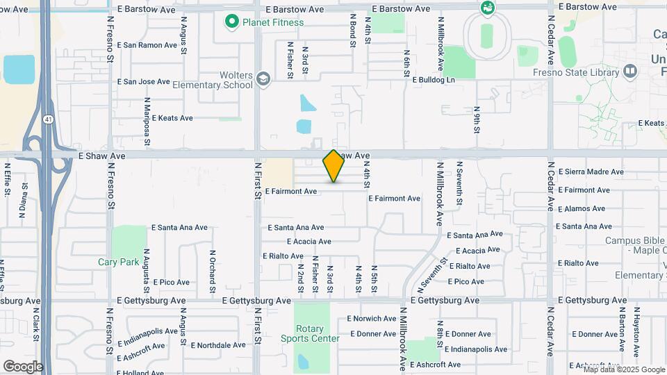 3357-3365 E Fairmont Ave Mapa y Detalles de la Ubicación