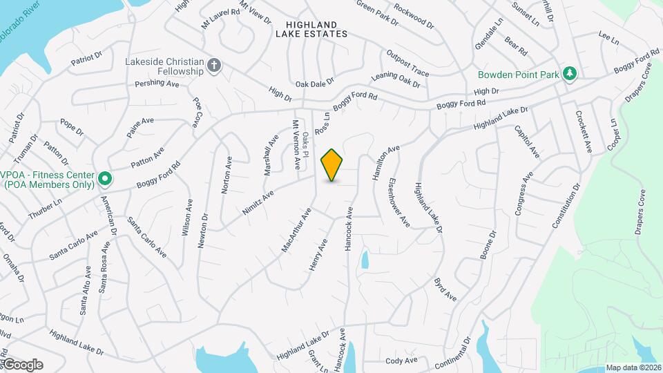 20712 Hayes Cv Mapa y Detalles de la Ubicación