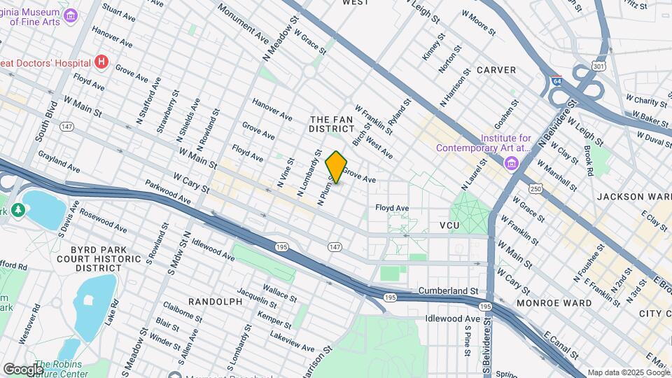 1418 Floyd Ave Map and Location Details