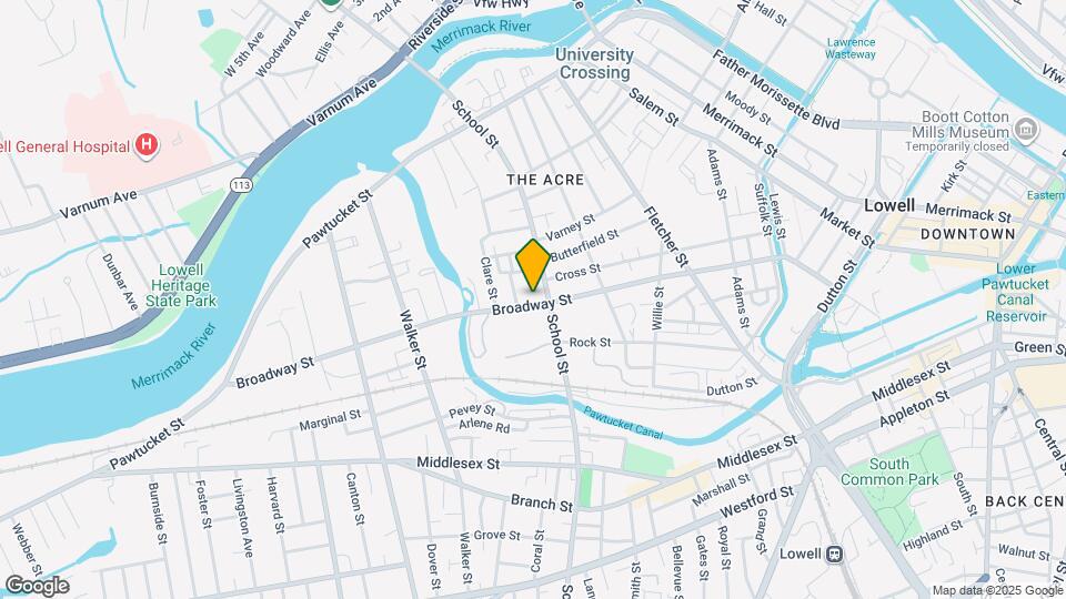 635 Broadway St, Unit 1st Floor Map and Location Details