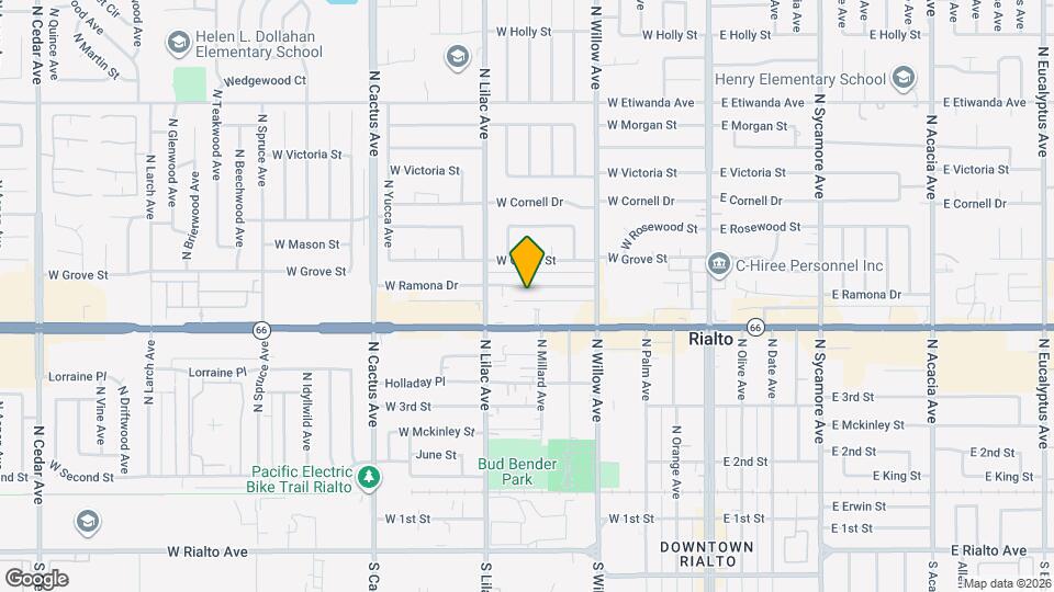 429 W Ramona Dr Map and Location Details