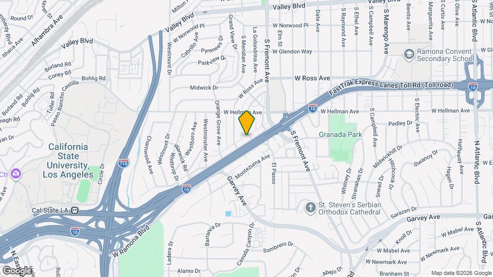2705 W Ramona Rd, Unit 2707 Map and Location Details