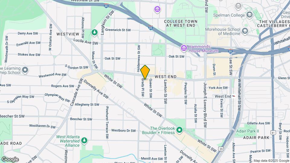 632 Grady Pl SW Map and Location Details
