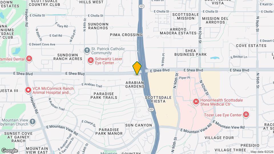 8778 E Appaloosa Trail Map and Location Details