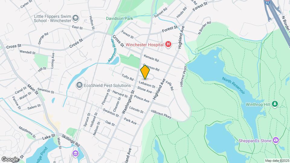 20 Lebanon St, Unit 22 Map and Location Details