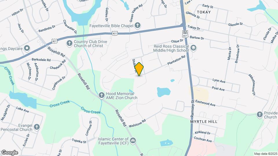 421 Plantation Dr Mapa y Detalles de la Ubicación