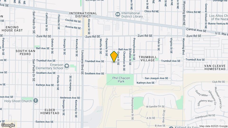 608 San Pablo St SE, Unit A Map and Location Details