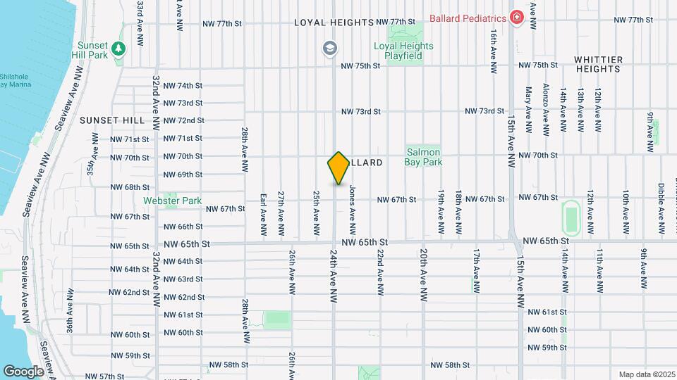 6710 24th Ave NW Map and Location Details