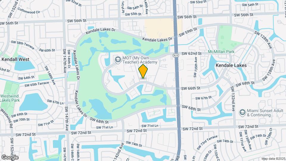 13904 SW 65th Terrace Map and Location Details