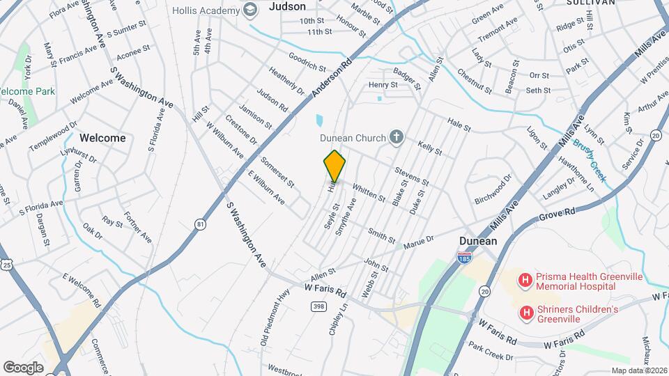 50 Hutchins St Map and Location Details