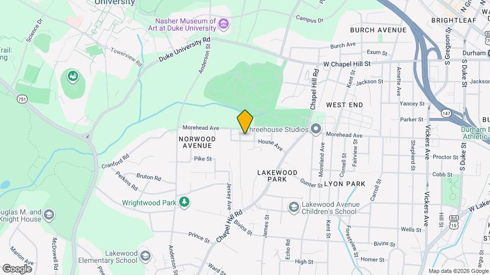 2006 House Ave Map and Location Details