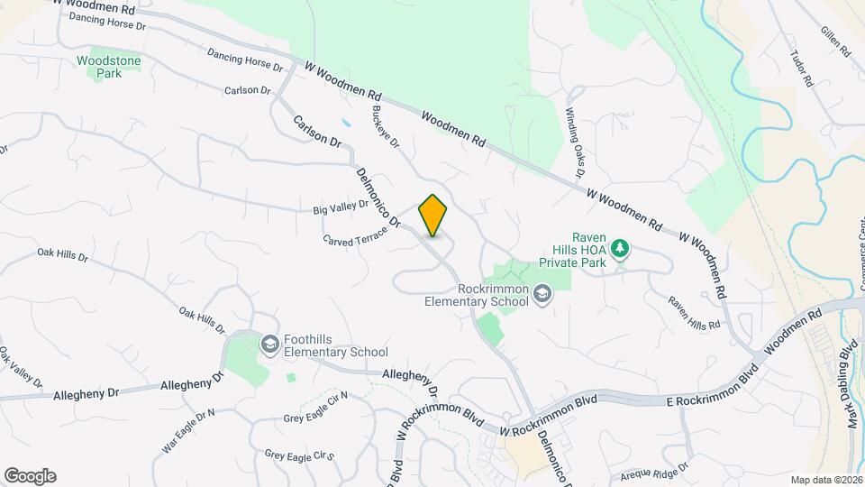 7125 Delmonico Dr Map and Location Details