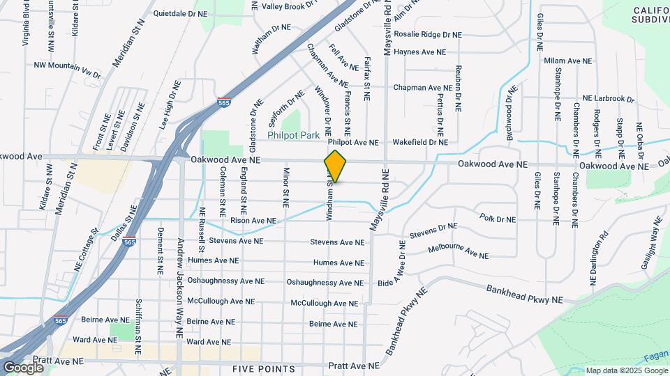 1508 Mckinley Ave NE Mapa y Detalles de la Ubicación