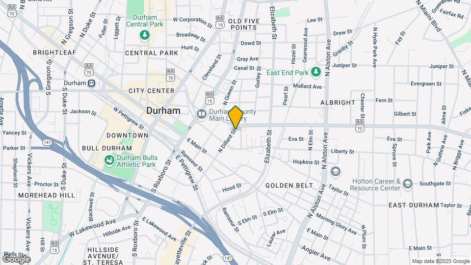 244 N Dillard St Map and Location Details