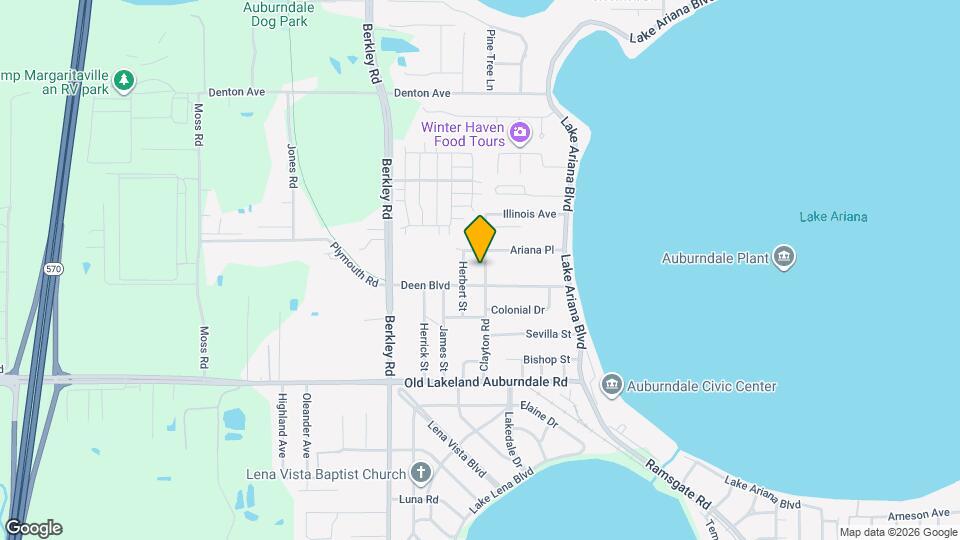 203 Clayton Rd Mapa y Detalles de la Ubicación