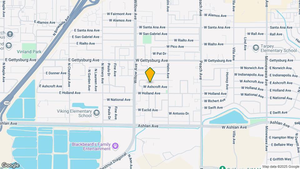 711 W Ashcroft Ave Map and Location Details