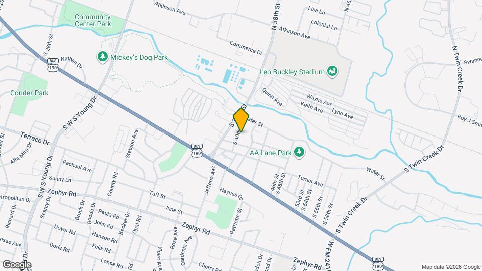 338 S 40th St Map and Location Details