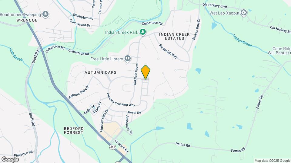 9305 Coralberry Dr Map and Location Details