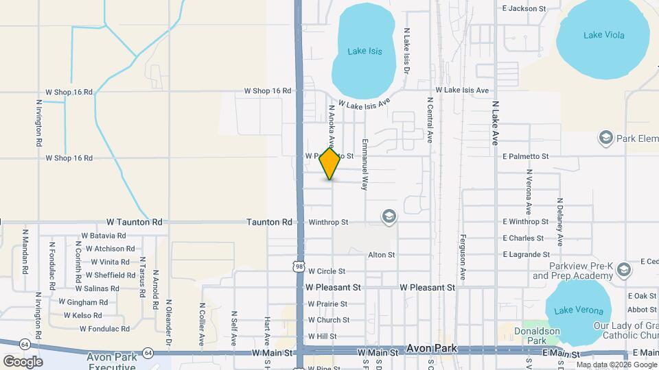 801 N Anoka Ave Map and Location Details