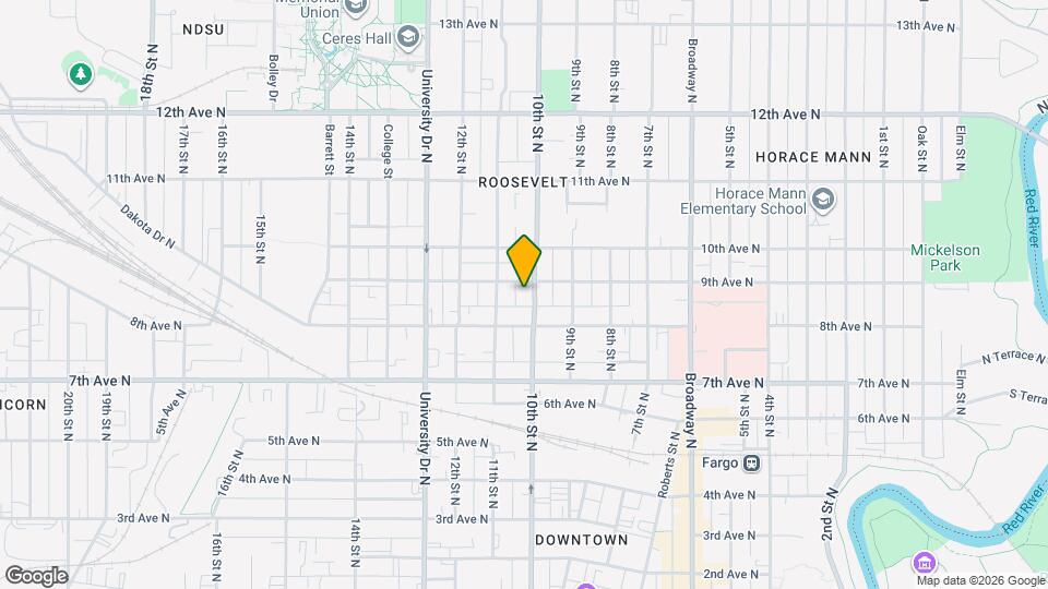 812 10th St N Map and Location Details