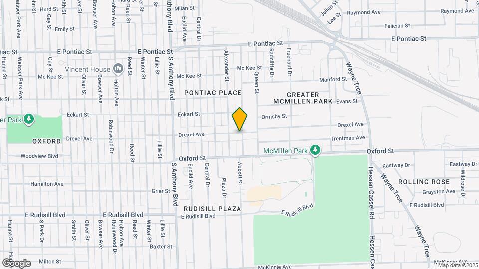 2222 Drexel Ave Map and Location Details