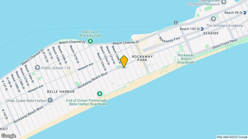 186 Beach 120th St Mapa y Detalles de la Ubicación