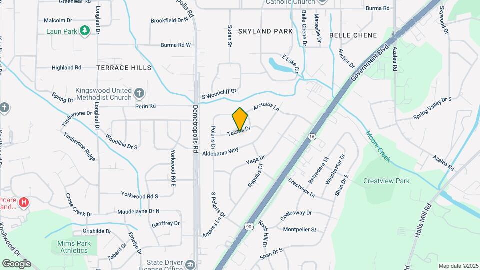 4259 Taurus Dr Map and Location Details