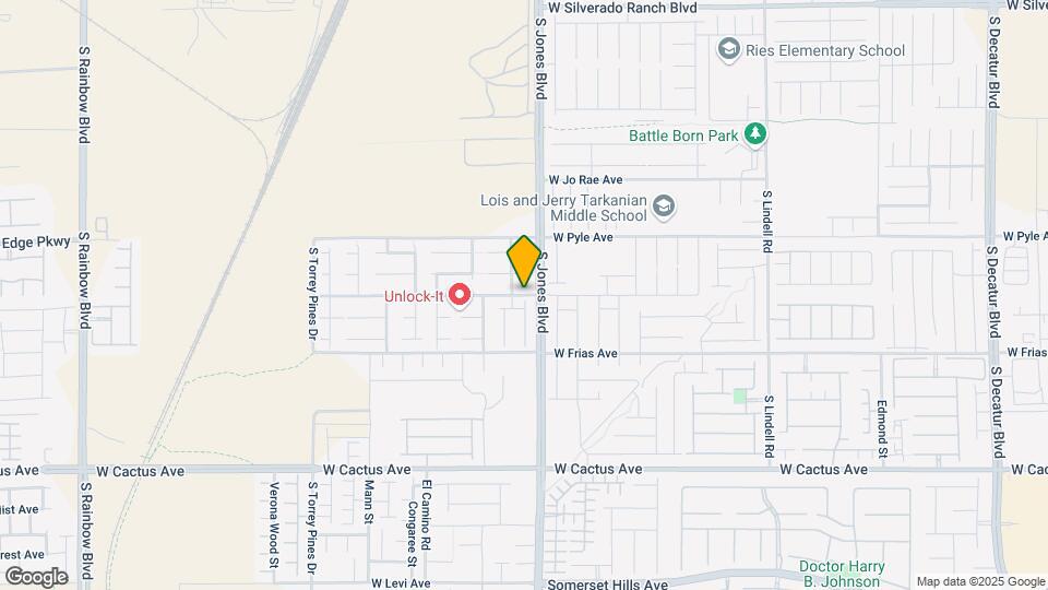 6130 W Haleh Ave Map and Location Details
