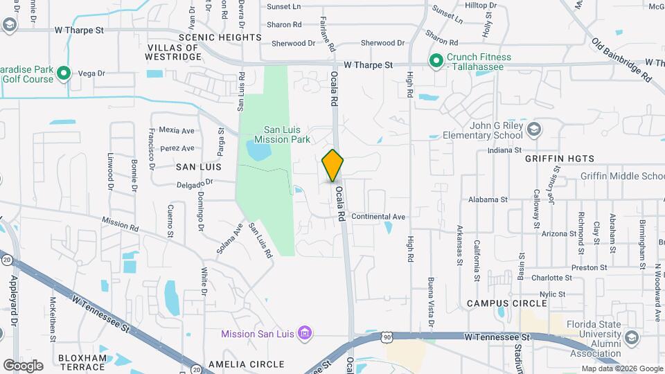 1300 Ocala Rd Map and Location Details