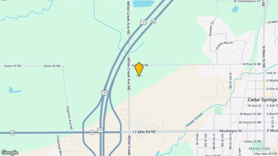 White Creek Flats Map and Location Details