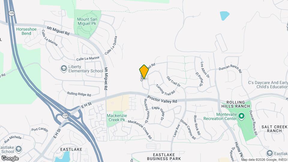 2436 Crooked Trail Rd Map and Location Details