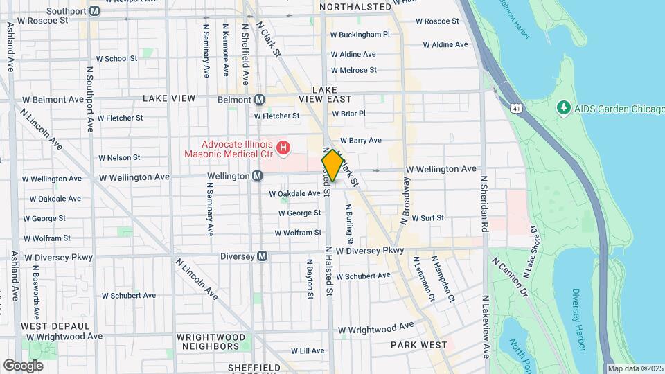 734-742 W Oakdale Ave Mapa y Detalles de la Ubicación