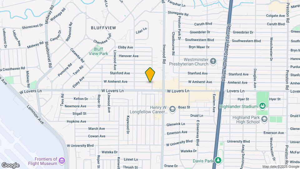 5122 W Amherst Ave Map and Location Details
