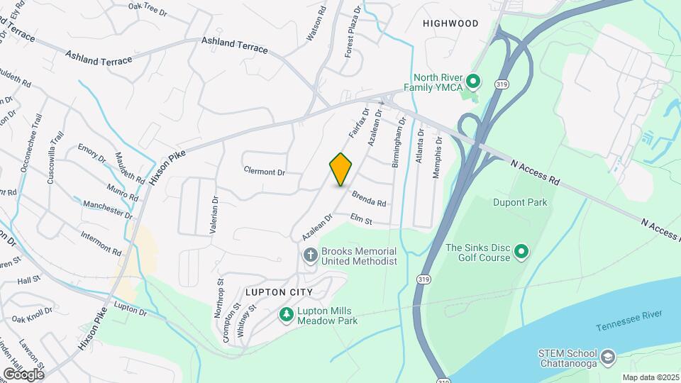 3895 Azalean Dr Map and Location Details