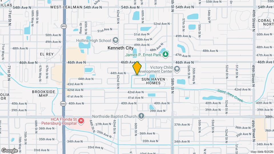 6067 43rd Terrace N Map and Location Details