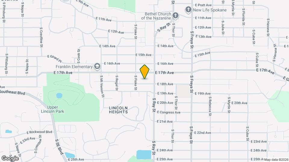 3127 E 18th Ave Mapa y Detalles de la Ubicación