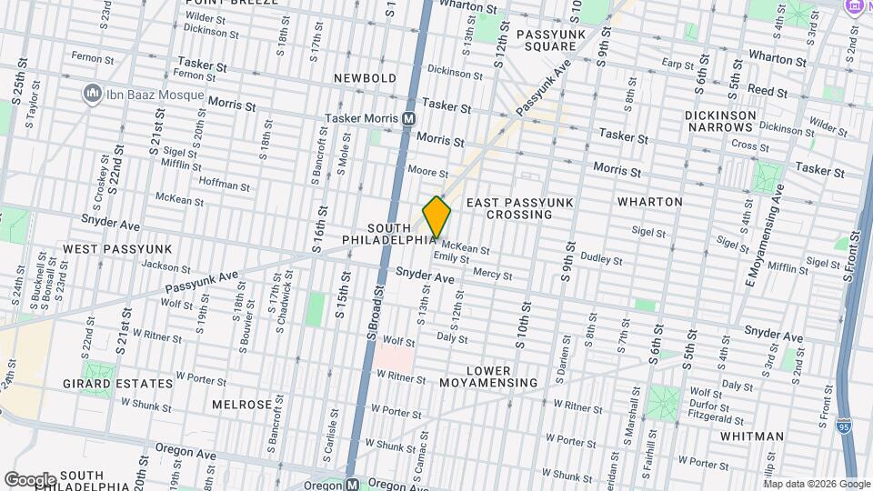 2005 S 13th St Map and Location Details