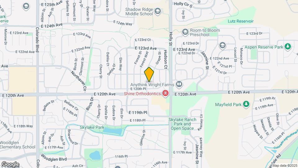 12034 Glencoe St Mapa y Detalles de la Ubicación