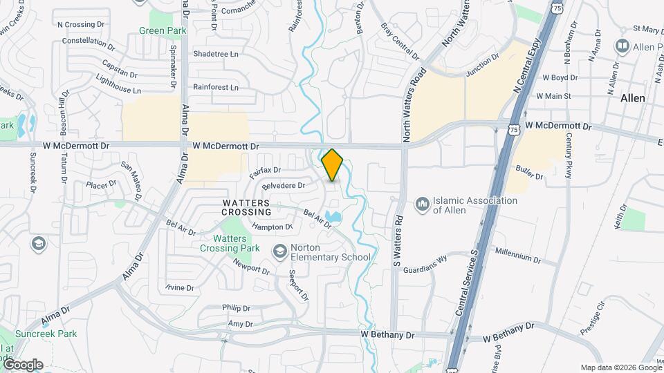 1004 Glendale Ct Map and Location Details