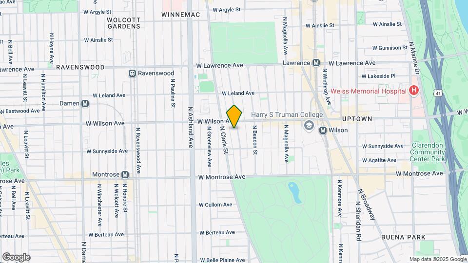 4540 N Dover St, Unit 2c Map and Location Details