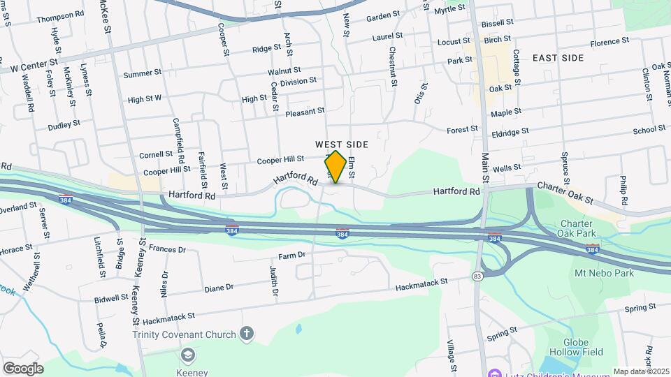 192 Hartford Rd Map and Location Details