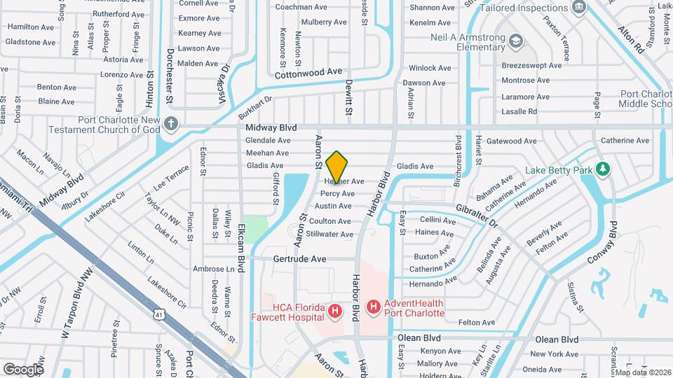 21298 Percy Ave Map and Location Details