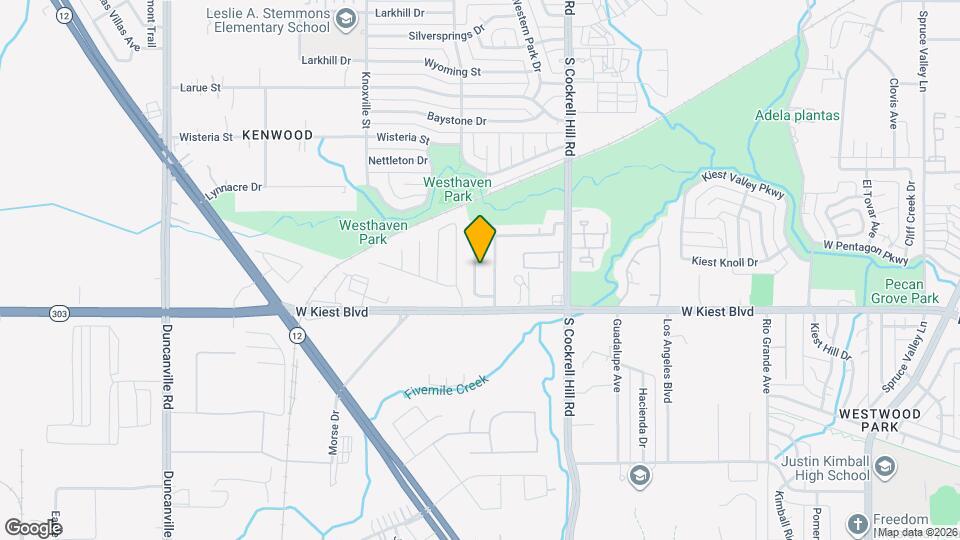 3104 Caballero Cir Map and Location Details