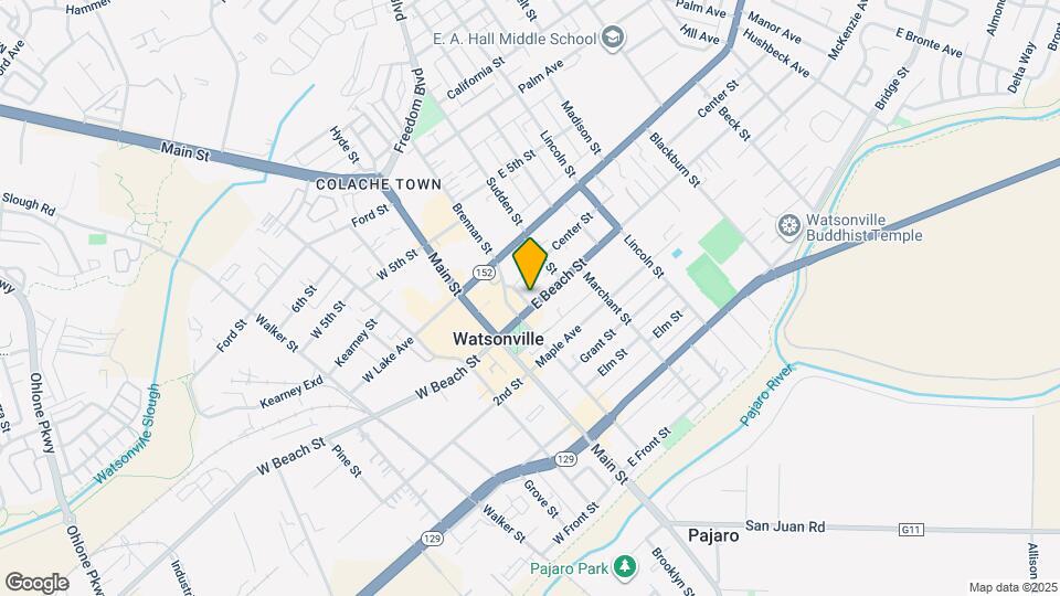 103 E Beach St Map and Location Details